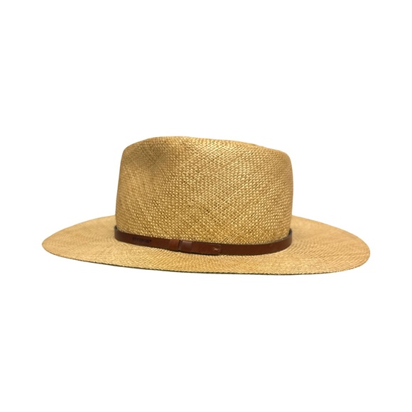 Stetson Limestone Toyo Straw Outback Hat Men’s Large Sand - Picture 5 of 16